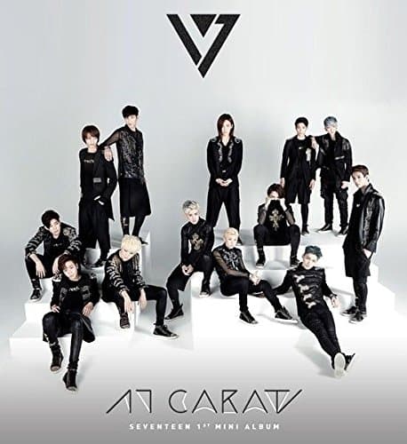 SEVENTEEN [17 CARAT] 1st Mini Album CD+POSTER+13p Photo Card+Tracking Number K-POP SEALED thumbnail 4
