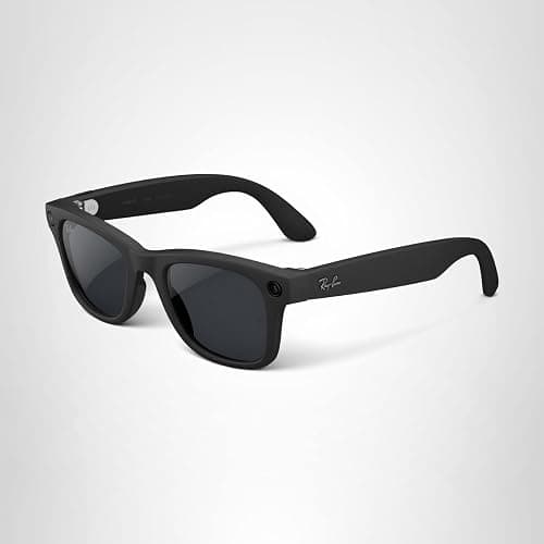 Ray-Ban Meta (Gen 2), Wayfarer Large, Matte Black | Smart AI Glasses for Men, Women — 2x Battery Life — 3K HD Resolution — 12 MP Ultra-Wide Camera, Audio, Video — Transitions® Grey Lenses thumbnail 10