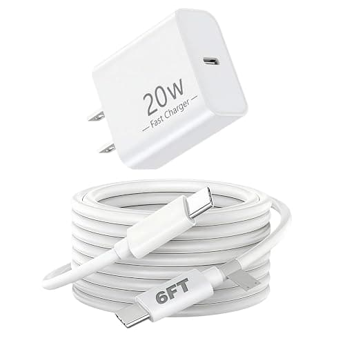 Cargador Tipo C Samsung Galaxy Z Fold 7 Charger 20W USBC Block USB C to USB C Fast Charging Cord 6ft Cable Z Flip 7 Charger Compatible Samsung Galaxy Z Fold 7/6/5/4/3/2; Z Flip 7/7 FE/6/5/4/3 5G White - Image 1