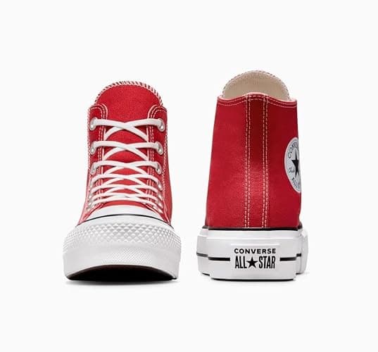 Converse Chuck Taylor All Star Lift Women's Lace Up Canvas Sneaker - 9.5 - Red thumbnail 3