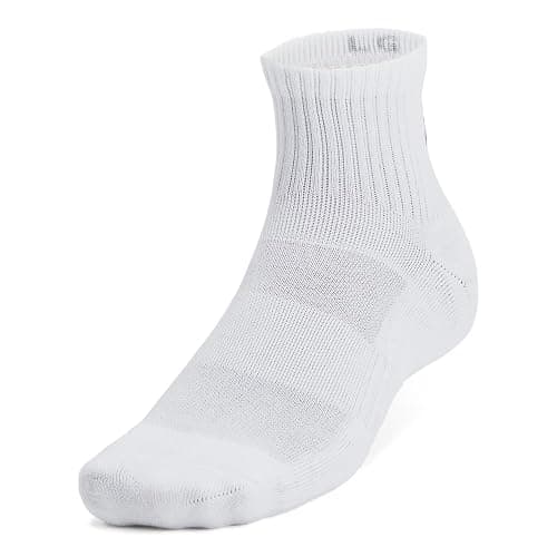 Under Armour Unisex-Adult Training Cotton Quarter Socks 6 Pack thumbnail 4