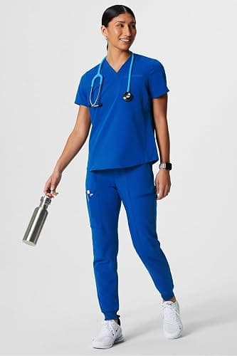 Fabletics Women's High Rise Active Scrub Jogger - MotionTech, 4-Way Stretch, Pocket-Packed, Lightweight, Semi-Slim Fit thumbnail 4