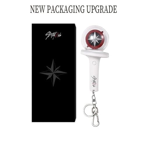 Pitsilat Kpop Stray Kids Light Stick Ver 2 Keychain Concert Fan Gift SKZ Goods Light Stick Color and Speed ​​Adjustable Includes 15 Modes thumbnail 4