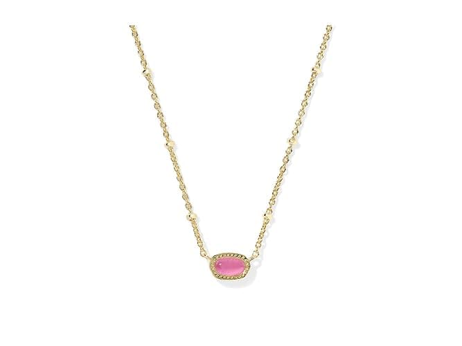 Kendra Scott Mini Elisa 14k Gold-Plated Satellite Short Pendant Necklace, Fashion Jewelry for Women - Image 1