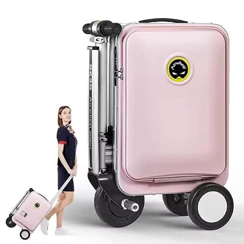 Airwheel SE3S Smart Rideable Suitcase Electric Luggage Scooter For Travel (pink) thumbnail 10