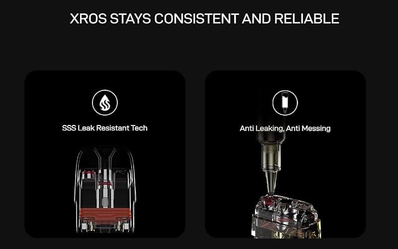 VAPORESSO XROS 3 MINI Vaping Kit, Rechargable, Refillable, Integrated 1000mAh Battery, MTL, Compact, Powerful, Stylish, 2mL, E Cigarettes, E Cig, Vaporesso Vaping, No Nicotine (Rose Pink) thumbnail 7