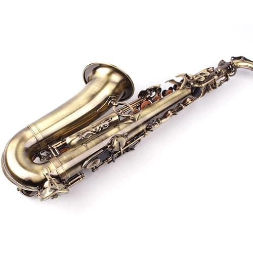 Karl Glaser Alt Saxophon Antik Bronce mit Koffer thumbnail 5