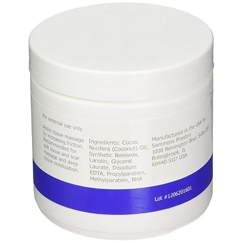 Deep Prep II Soft Tissue Massage Crème, 15 oz Jar – Long-Lasting, Non-Greasy Formula for Therapeutic Massages thumbnail 3