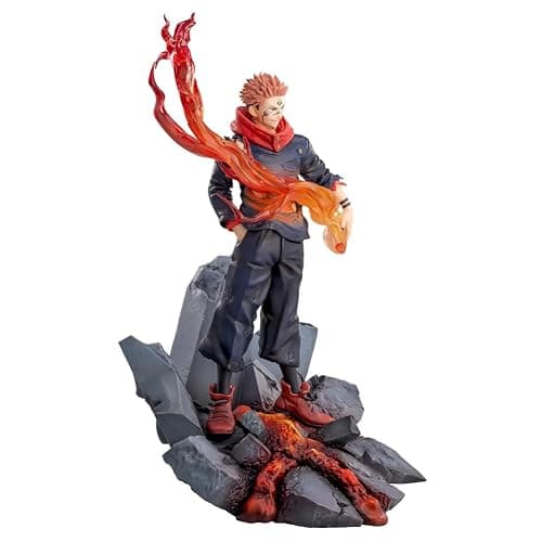 YLEAFUN JJK Ryomen Sukuna Figure Model 23cm Anime Itadori Yuji Action Figure Statue PVC Collectibles Desktop Ornaments for Fans thumbnail 4