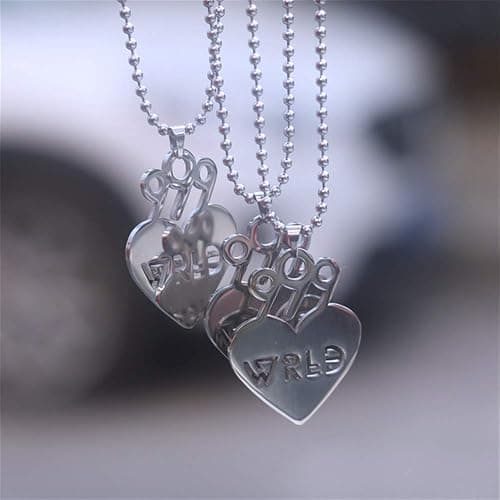 COMTRUDE 999 Necklaces Premium Stainless Steel Pendant Gifts for Young Singer Fans Silver thumbnail 5