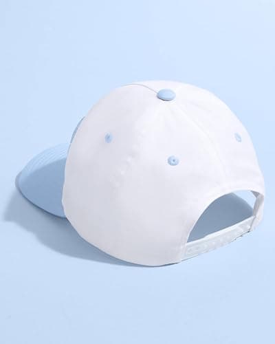 xo, Fetti White + Blue Bride Trucker Hat | Bachelorette Accessory, Bridal Headwear, Bach Party Decorations, Bridesmaid Gift, Wedding Cap thumbnail 8