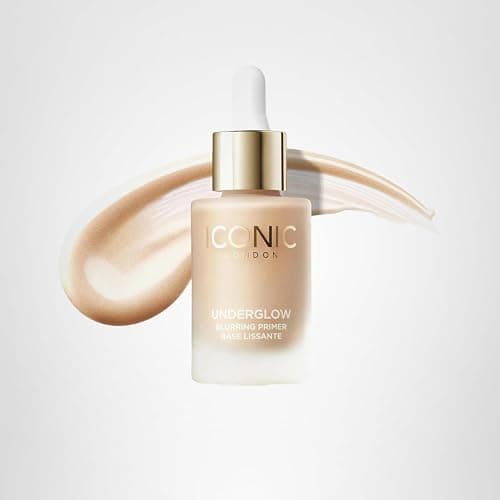 ICONIC LONDON Underglow Blurring Primer | Blurs Imperfections and Gives Skin a Radiant Glow, Cruelty-Free, Vegan Makeup Universal Shade, 0.91 Fl oz thumbnail 8