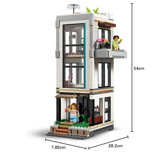 LEGO Creator 3in1 Modern House to 3-Storey City Building to Forest Cabin Set, Model Building Kit for Kids, Gift Idea for 9 Plus Year Old Boys and Girls 31153 thumbnail 3