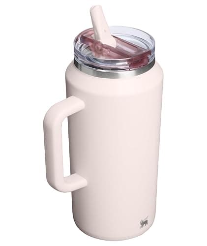 STANLEY Quencher ProTour Flip Straw Tumbler with Leakproof Lid 64 oz | Built-In Straw & Handle | Cupholder Compatible for Travel | Insulated Stainless Steel Cup | BPA-Free | Rose Quartz thumbnail 4