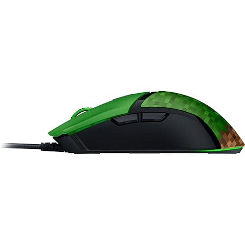 Razer Cobra Wired Gaming Mouse: 58g Lightweight - Gen-3 Optical Switches - Chroma RGB Lighting Underglow - Precise 8500 DPI Optical Sensor - 100% PTFE Mouse Feet - Speedflex Cable - Minecraft Edition thumbnail 9