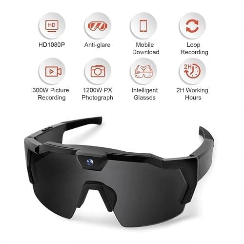 Softball Glasses with Camera, Pov Glasses Camera 4k with 32gb Sd Card, For Baseball & Outdoor thumbnail 3