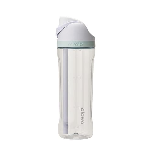Owala FreeSip Clear Tritan Plastic Water Bottle with Straw, BPA-Free Sports Water Bottle, Great for Travel, 25 Oz, Open Air thumbnail 3