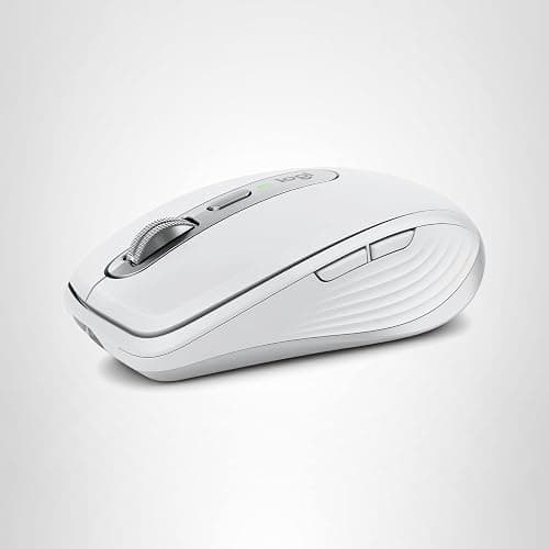 Logitech MX Anywhere 3S Compact Wireless Mouse, Fast Scrolling, 8K DPI Any-Surface Tracking, Quiet Clicks, Programmable Buttons, USB C, Bluetooth, Windows PC, Linux, Chrome, Mac - Pale Grey thumbnail 13