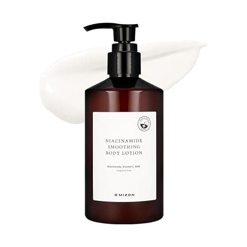 MIZON Niacinamide Smoothing Body Lotion AHA Vitamin C Hyaluronic Acid Smooth Korean Glowy skin Mild Exfoliation (300ml / 10.14 FL oz) - Image 1