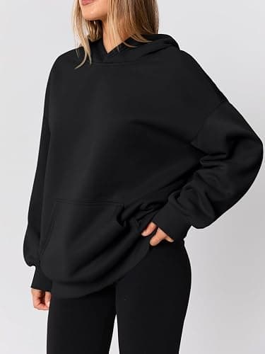 AUTOMET Womens Oversized Hoodies Fall Fashion Sweatshirts | Comfort Wear, Oversized Fit Soft Fleece Pullover, Perfect For Trendy Streetwear, College Outfits, And Daily Home Wear thumbnail 3