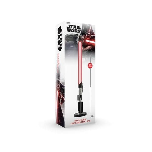 Menkind UKONICS Star Wars Darth Vader Lightsaber Desk Lamp USB Powered LED Light-Up thumbnail 3