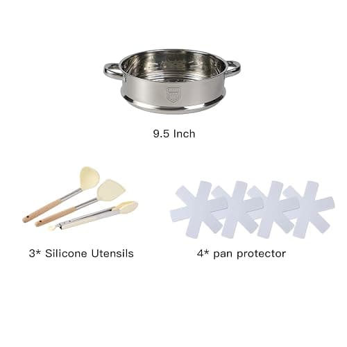 16PCS Pots and Pans Set Non Stick Cookware Set Nonstick with Cooking Set thumbnail 3