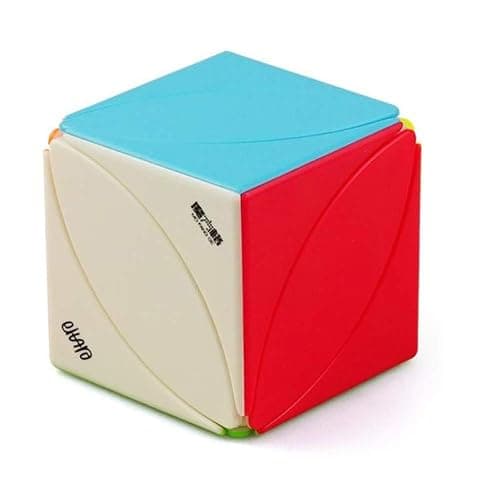 CuberSpeed QY Toys Ivy Cube V2 stickerless Magic Cube Mofangge Ivy Leaf Cube Plus Version stickerless(Eitan Lvy Cube) Puzzle - Image 1