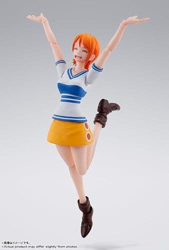 TAMASHII NATIONS - One Piece - Nami -Romance Dawn- S.H.Figuarts Action Figure thumbnail 4