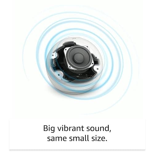 Echo Dot (Newest gen) | Big vibrant sound Wi-Fi and Bluetooth smart speaker with Alexa | Charcoal - Charcoal - Device Only thumbnail 2