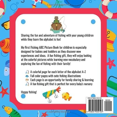 My First Fishing ABC Picture Book: A Learning Guide for Young Anglers thumbnail 2
