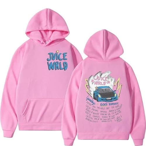Sudiup Men's and women's hooded retro sportswear Y2K sportswear fashionable hip-hop casual jacket autumn and winter clothing thumbnail 3