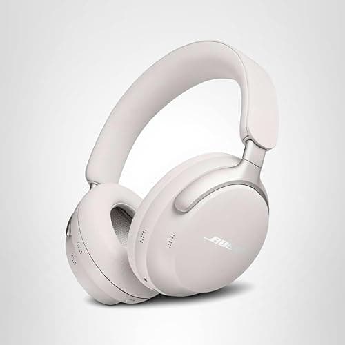 Bose QuietComfort Ultra Bluetooth Headphones, Wireless Headphones with Spatial Audio, Over Ear Noise Cancelling with Mic, Up to 24 Hours of Playtime, White Smoke thumbnail 6