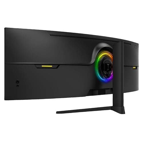 Gawfolk 49 Inch Curved Gaming Monitor,1500R PC Screen 120hz DQHD 5120x1440, Computer Screen for Home Office Business, DP, HDMI, Support Wall Mount 100x100mm thumbnail 7