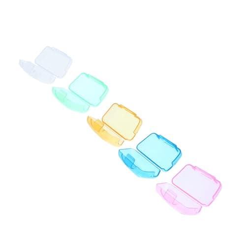 SKISUNO 30pcs Portable Toothbrush Head Covers Travel Toothbrush Holder Cap Soft Brush Cover Case - Image 1