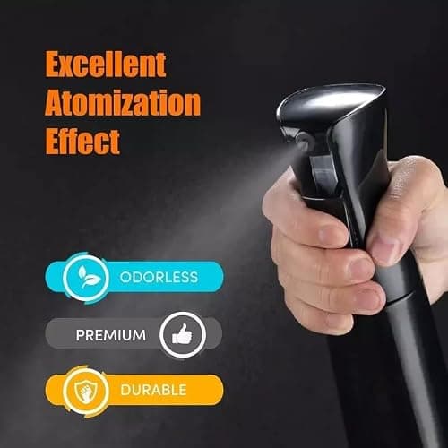 Snugome 200ml Small Water Spray Bottles Continuous Mist Empty Hair Spray Bottles for Cleaning, Curly Hair, Plants thumbnail 3