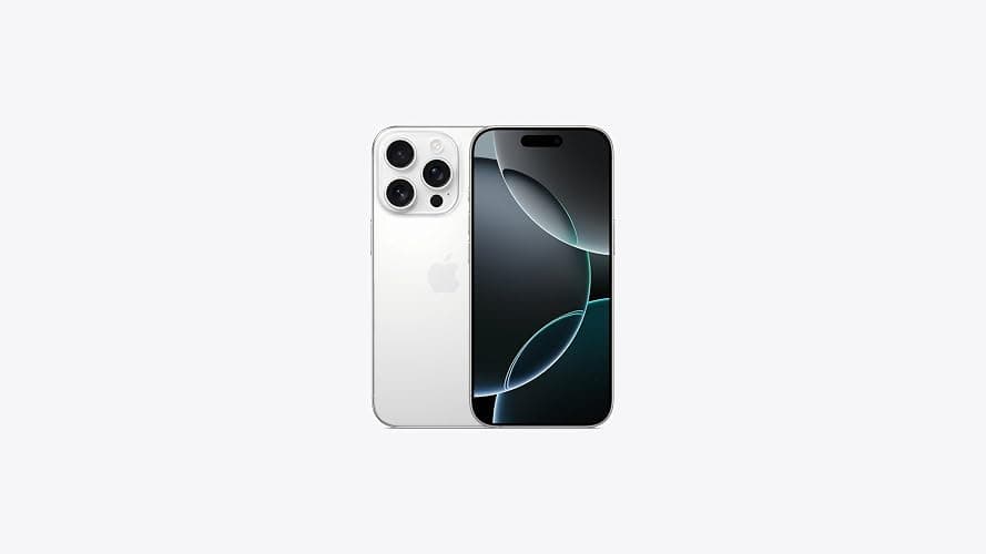 Apple iPhone 16 Pro, US Version, 128GB, White Titanium - Unlocked (Renewed) thumbnail 5