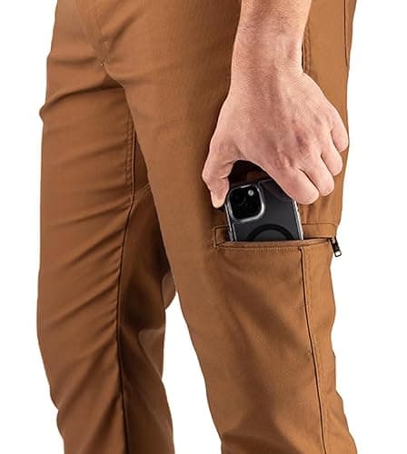 Legendary Whitetails Mens Stretch Woven Canvas Straight Leg Pant thumbnail 4