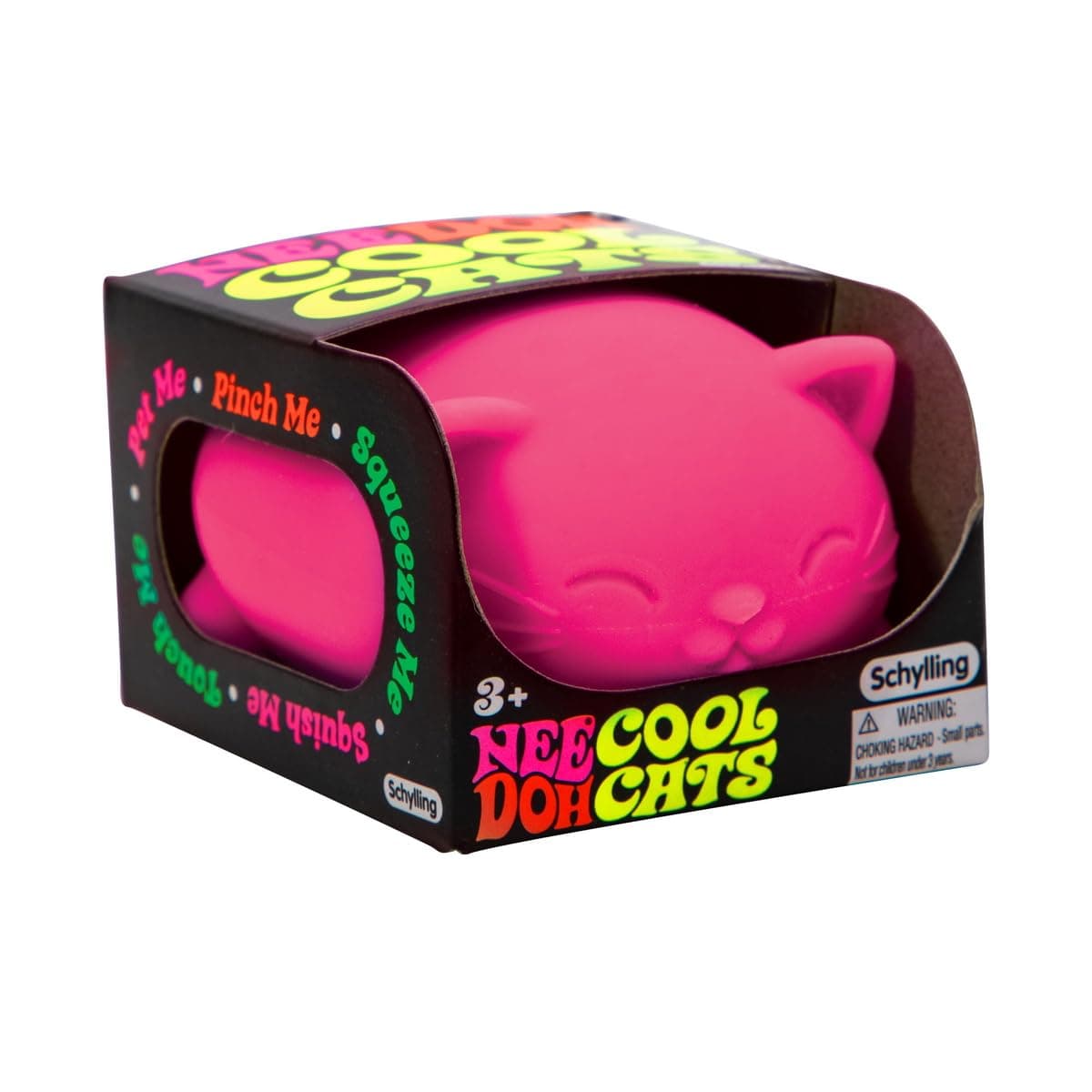 NeeDoh Cool Cats Stress Ball (Assorted) - Soft, Squishy & Flexible Fidget Toy, Stress Relief & Relaxation, Helps Alleviate Anxiety & Promote Focus thumbnail 7