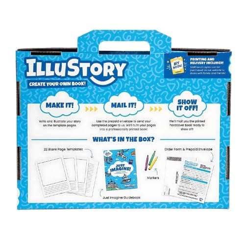 Lulu Jr. Illustory Book Making Kit, Multicolor thumbnail 4