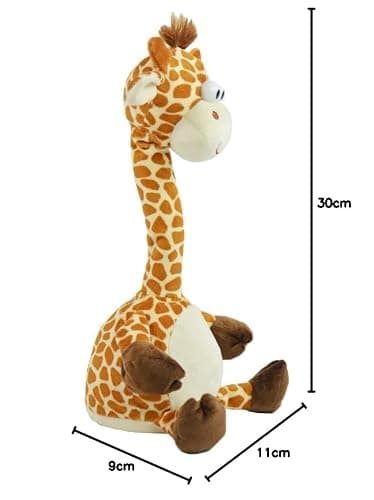 Kögler 76500 Laber – Girafe Danse, Tout Cela nachplap Pert, Peluche, Multicolore, Bunt thumbnail 2