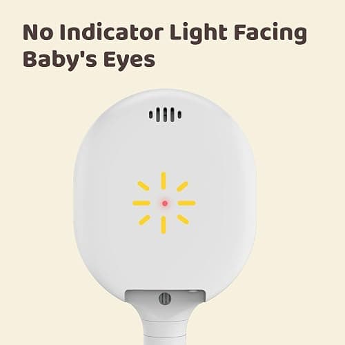 NETVUE Upgraded Baby Monitor Camera, 5000mAh Baby Camera Monitor Audio, Moniteur Bébé with Cry Detection, 5" Display, 2-Way Talk, 4 in 1 Bracket, Smart Phone App, Ideal for All Scenarios thumbnail 6