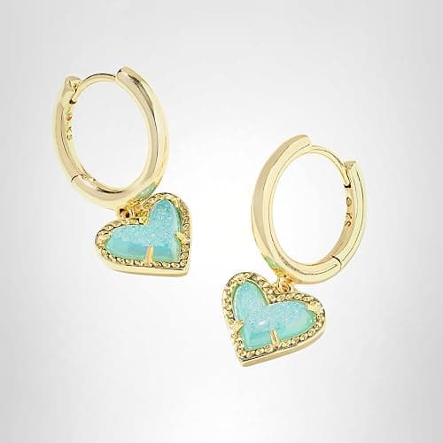 Kendra Scott Ari Heart Huggie Earrings for Women, Fashion Jewelry thumbnail 4