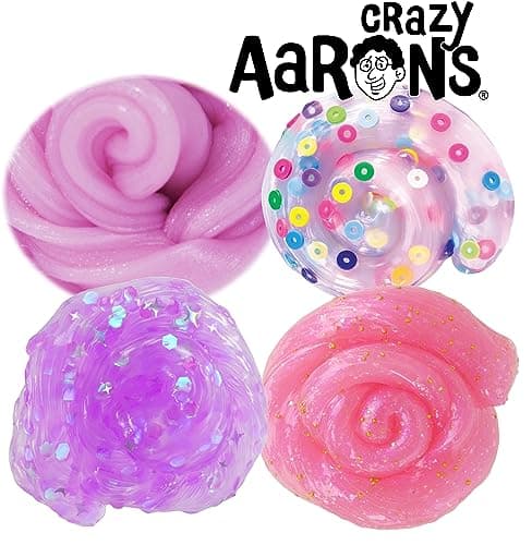 Crazy Aaron's Putty Mini Tins Daydream, Skate Away, Fairy Sprinkles & Love is in The Air Gift Set Bundle - 4 Pack (13.3g Each) thumbnail 2