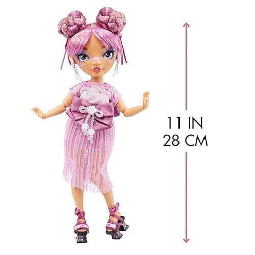 Rainbow High Lila Yamamoto- Mauve Purple Fashion Doll. 2 Designer Outfits to Mix & Match with Accessories, Great Gift for Kids 6-12 Years Old and Collectors thumbnail 4