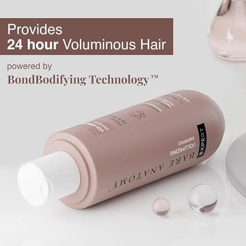 Bare Anatomy Volumizing Shampoo | For Fine Hair - Adds Lift & Body, Volumizing & Detangling Without Weighing Down | Paraben & Sulphate Free | Women & Men | 8.4 Ounce thumbnail 2