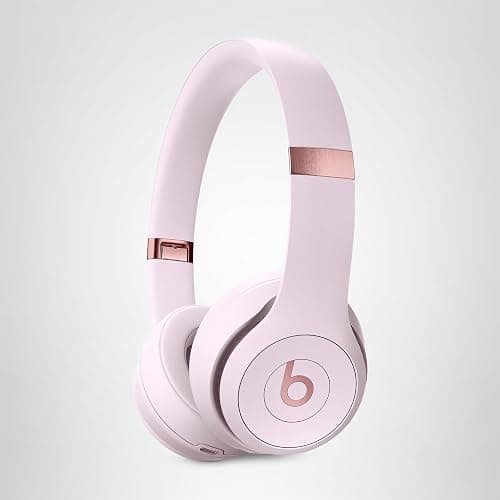 Beats Solo 4 - Wireless On-Ear Bluetooth Headphones, Up to 50-Hour Battery Life, Ultra-Lightweight Comfort, Powerful and Balanced Sound, Apple & Android Compatible - Cloud Pink thumbnail 10
