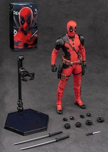 LonullyMege 7 inch Movie Style Action Figure All Joints Movable Anime Toys|1/10 Scale Collectible Desktop Decoration with Lots of Accessories and Gift Set thumbnail 7