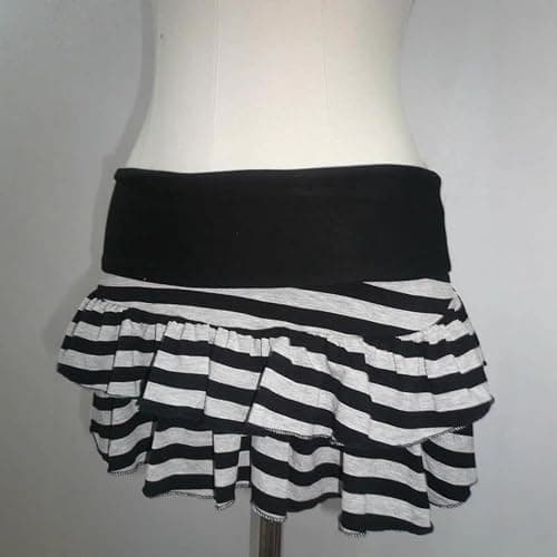 Mcbling Accessories Y2K Skirt - Gyaru Clothes Scenecore Gyaru Fashion Harajuku Cutecore Cute Kawaii 2000s Rave Outfit Emo Alt thumbnail 6