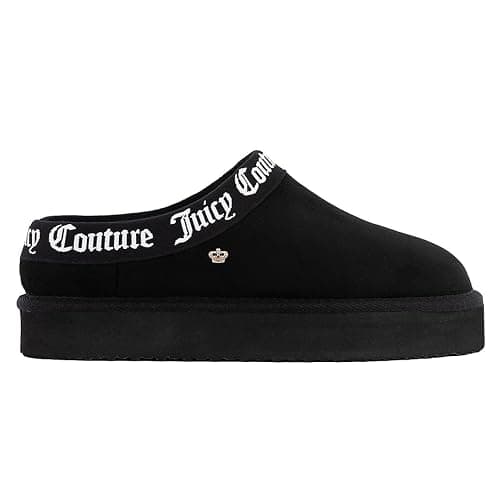 Juicy Couture Women's Cozy Slipper Mule – Plush Indoor Outdoor House Shoe with Memory Foam and Faux Fur Lining thumbnail 2