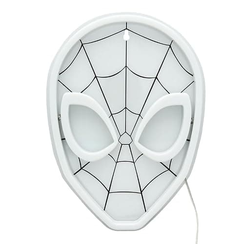 Spiderman Wall Mountable LED Neon Light Officially Licensed Marvel Accent Light for Boys and Girls Bedroom or Man Cave, Superhero Comic Collectible Gift | Paladone thumbnail 4